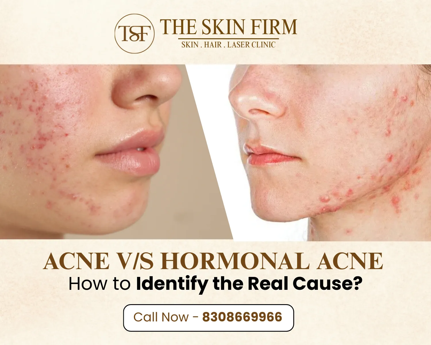 acne vs hormonal acne